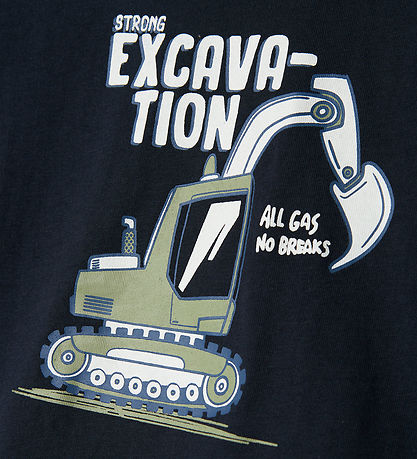 Name It Bluse - NmmVagno - Dark Sapphire/Excavation