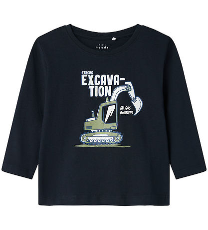 Name It Bluse - NmmVagno - Dark Sapphire/Excavation