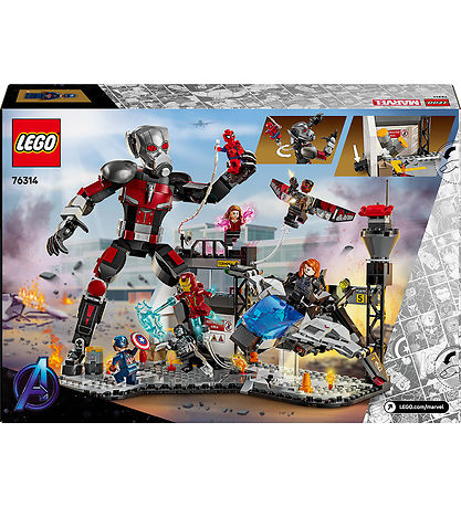 LEGO® Marvel - Captain America Civil War-Actionkamp 76314 - 736 
