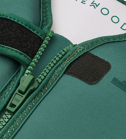 Liewood Svømmevest - 15-19 kg - Dove Crocodile - Garden Green