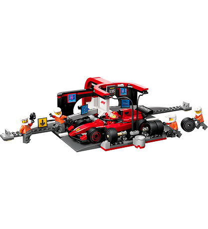 LEGO® City - F1®-pitstop og Pitcrew m. Ferrari-bil 60443 - 322 D