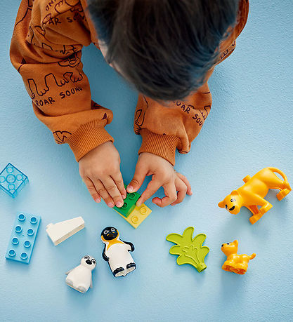 LEGO® DUPLO - Vilde Dyrefamilier: Pingviner og Løver 10442 - 10