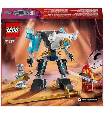 LEGO® Ninjago - Zanes Kampdragt-merch 71827 - 92 Dele