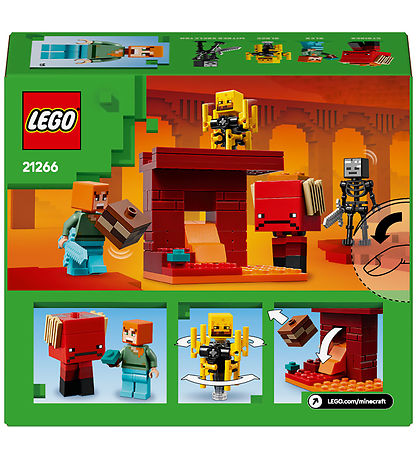 LEGO® Minecraft - Nether-lavakampen 21266 - 99 Dele