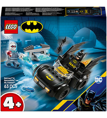 LEGO® Batman - Batman og Batmobile mod Mr. Freeze 76301 - 63 Del
