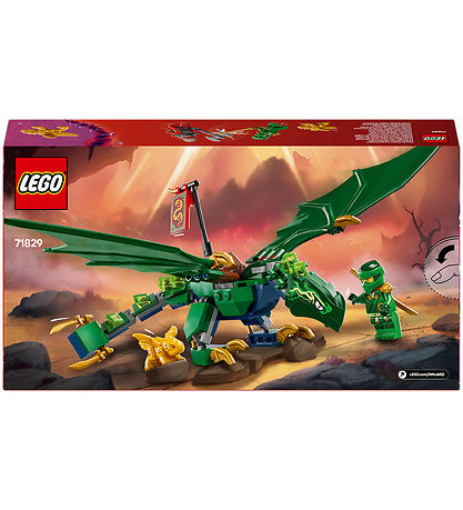 LEGO® Ninjago - Lloyds Grønne Skovdrage 71829 - 128 Dele