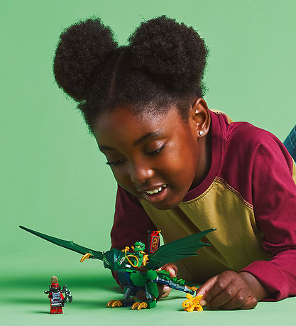 LEGO® Ninjago - Lloyds Grønne Skovdrage 71829 - 128 Dele