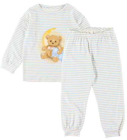 Konges Sløjd Nattøj - 2-delt - Gio - Stripe Bluie