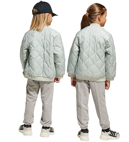 adidas Performance Dynejakke - LK LT PAD JKT - WONSIL/Sort