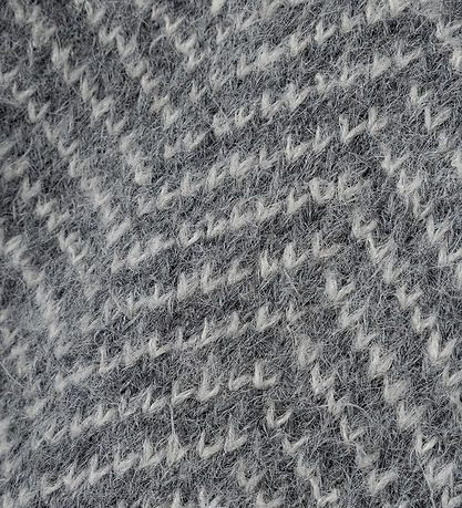LMTD Bluse - Strik - NlfNildes - Dark Grey Melange/Light Grey Me
