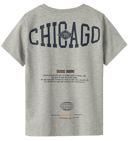 Name It T-shirt - NkmBileo - Grey Melange
