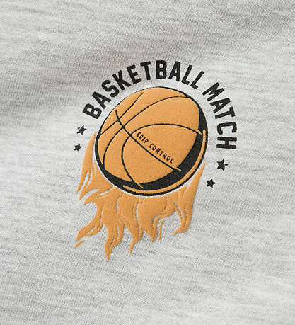 Name It T-shirt - NkmBeask - Light Grey Melange