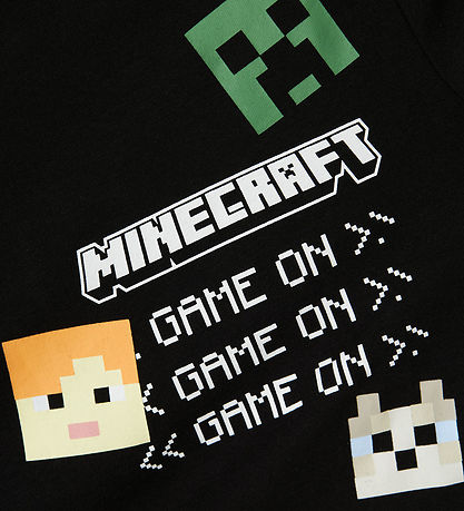 Name It T-shirt - NkmJafar Minecraft - Sort m. Print