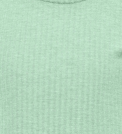 Kids Only T-shirt - Noos - Rib - KogNella - Birds Egg Green