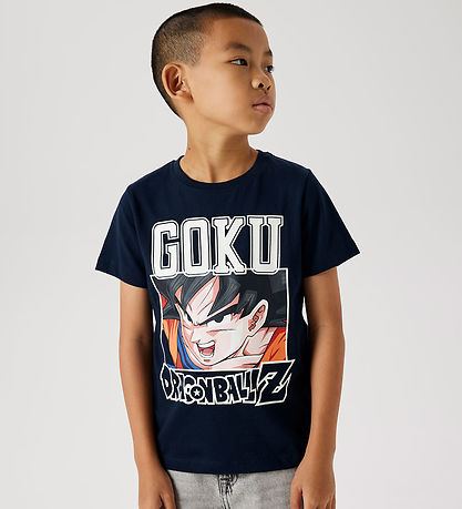 Name It T-shirt - Noos - NkmDrue Dragonb - Dark Sapphire - m. Pr