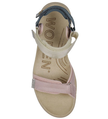 Woden Sandal - Line Lite - Ivory Multi