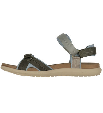 Woden Sandaler - Line Lite - Stone Multi