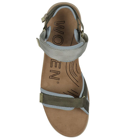 Woden Sandaler - Line Lite - Stone Multi