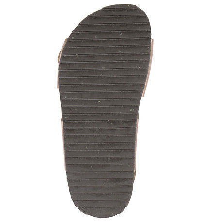 Pom Pom Sandaler - Velcro - Metal Rose