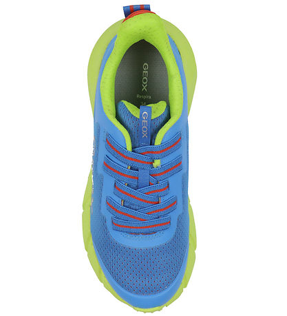 Geox Sko - J Flexyper Fast - Royal/Lime
