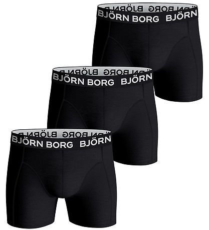 Björn Borg Boxershorts - 3-pak - Sort