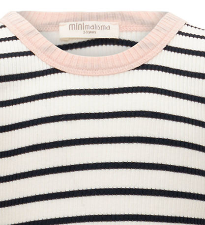 Minimalisma Bluse - Rib - Silke/Bomuld - Bardot - Sailor
