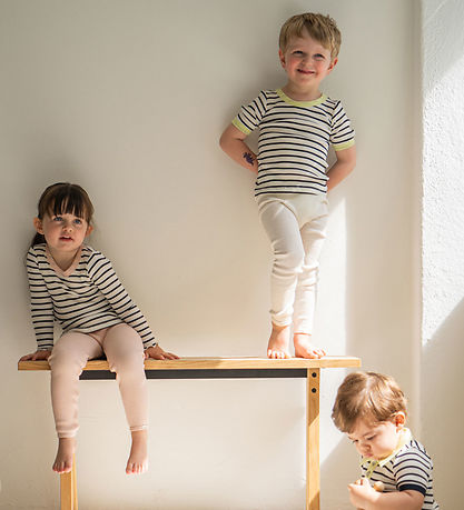 Minimalisma Bluse - Rib - Silke/Bomuld - Bardot - Sailor