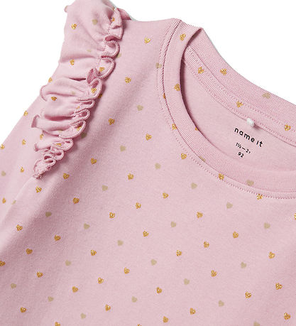 Name It Bluse - NmfSophie - Corsage m. Hjerter