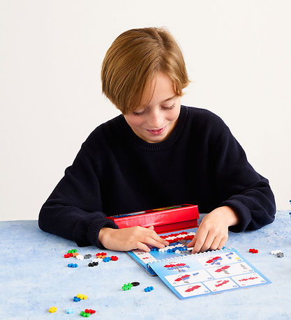 Plus-Plus Aktivitetssæt - Puzzle By Number - 125 stk. - Transpor