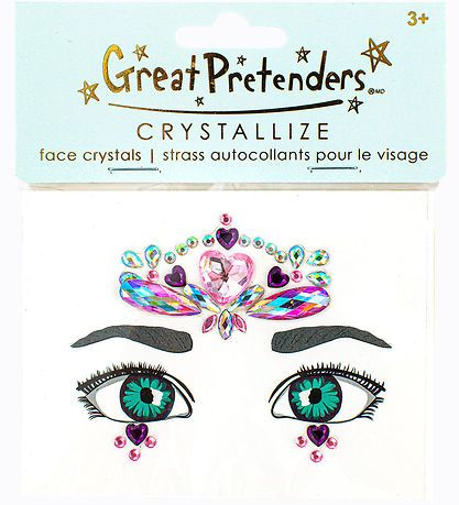 Great Pretenders Ansigtssmykker - Crystal Hearts