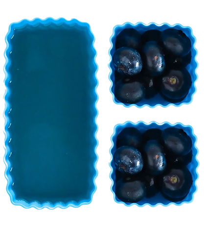 MontiiCo Silikoneforme - Bento Cups Mixed - 3 stk. - Coastal
