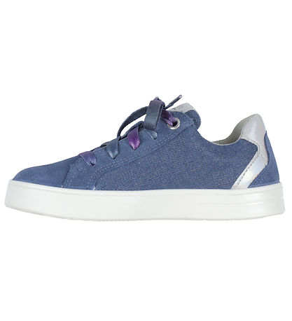 Superfit Sko - Stella - Blue/Silver
