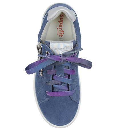 Superfit Sko - Stella - Blue/Silver