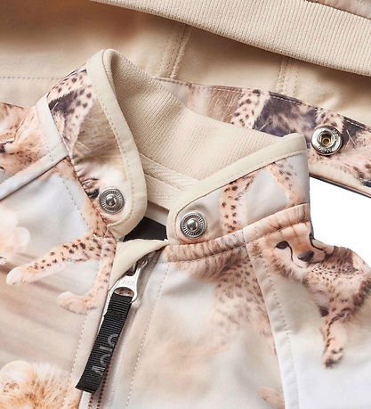 Molo Softshelldragt m. Fleece - Hill - Cheetah Cubs