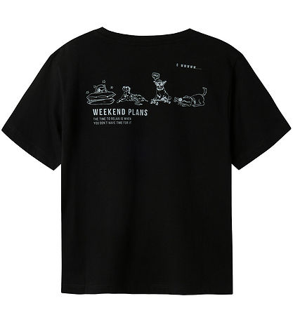 Name It T-shirt - NkmBocalle - Sort m. Print