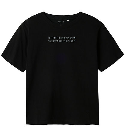 Name It T-shirt - NkmBocalle - Sort m. Print