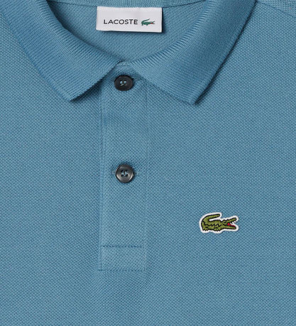 Lacoste Polo - Piqué - Limestone m. Logo
