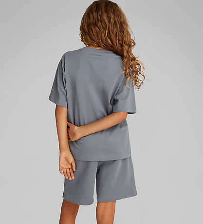 Calvin Klein Sæt - Shorts/T-shirt - Grisaille Grey