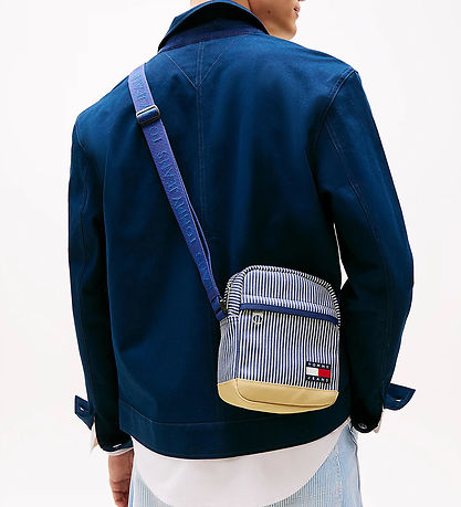 Tommy Hilfiger Skuldertaske - Ess Daily Stripe - Hickory Stripe 