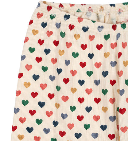 Konges Sløjd Bukser - Chleo - Coeur Coloré m. Hjerter