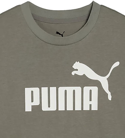 Puma T-shirt - Ess No. 1 Logo - Totally Taupe