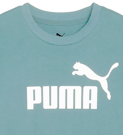 Puma T-shirt - Ess No. 1 Logo - Green Moon