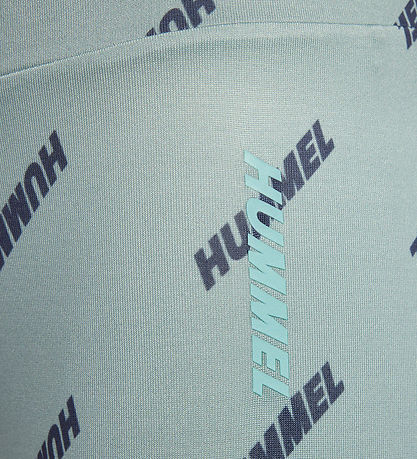 Hummel Leggings - hmlSilje Tights - Iceberg Green