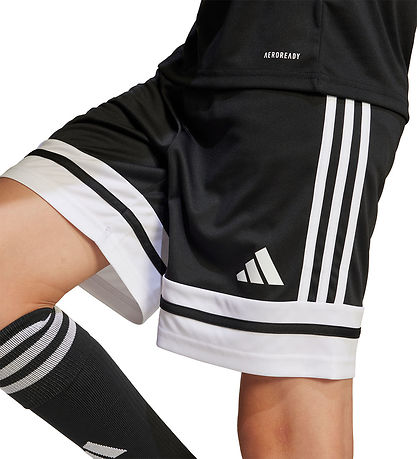 adidas Performance Shorts - SQUA25 SHO Y - Sort/Hvid