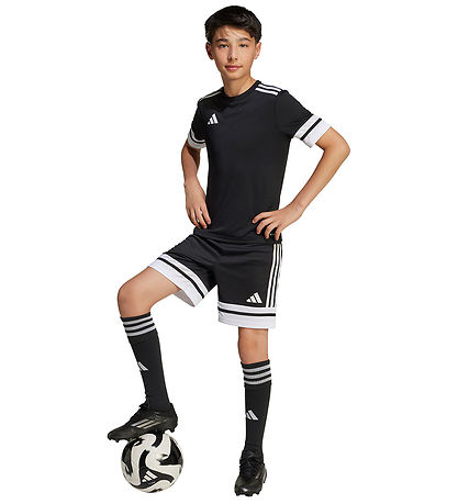 adidas Performance Shorts - SQUA25 SHO Y - Sort/Hvid
