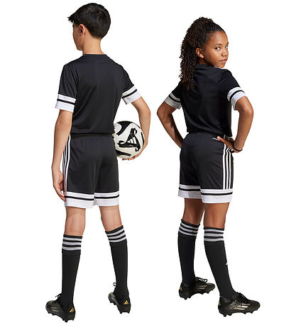 adidas Performance Shorts - SQUA25 SHO Y - Sort/Hvid