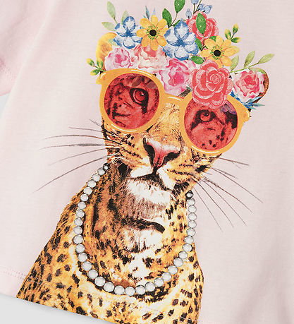 Name It T-shirt - NmfVotea - Ballerina/Leo m. Print