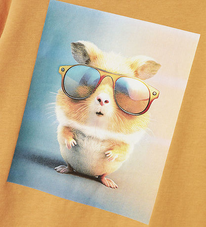 Name It T-shirt - NmmVoto - Gold Earth/Hamster