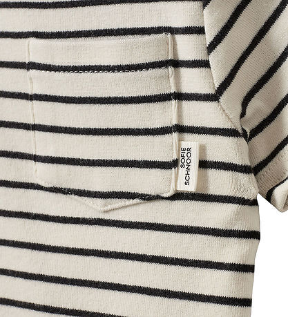 Sofie Schnoor T-shirt - Lakesb - Black Striped