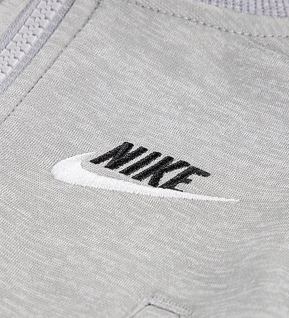 Nike Træningssæt - Cardigan/Bukser - Light Smoke Grey Heather